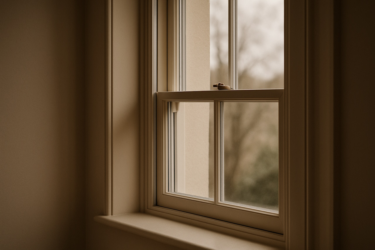 Timber sash window repair carried out on a period home in Cotham Bristol